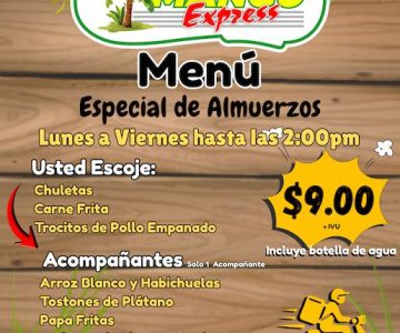 Mr. Mangú Express Menú